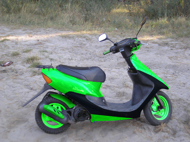 Покраска Honda Dio 27